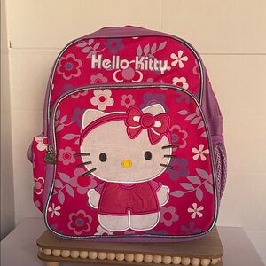 Hello Kitty Floral Backpack -New w/Tags